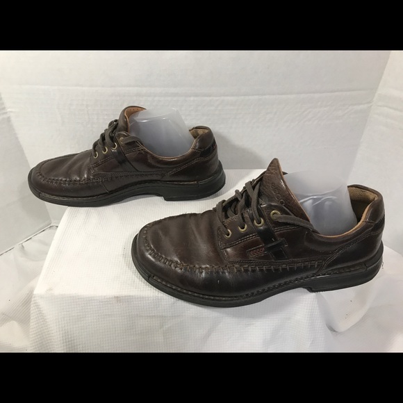 Ecco Men's Euro 43 Brown Oxfords #A154 - Picture 3 of 6